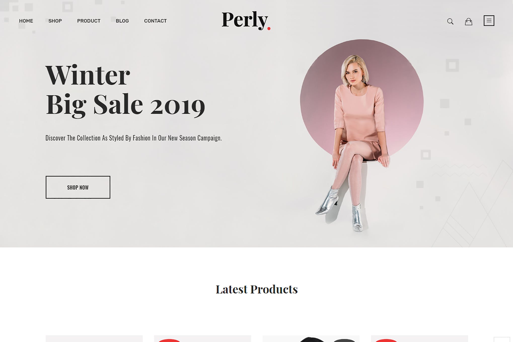 Perly – Fashion Shopify Theme