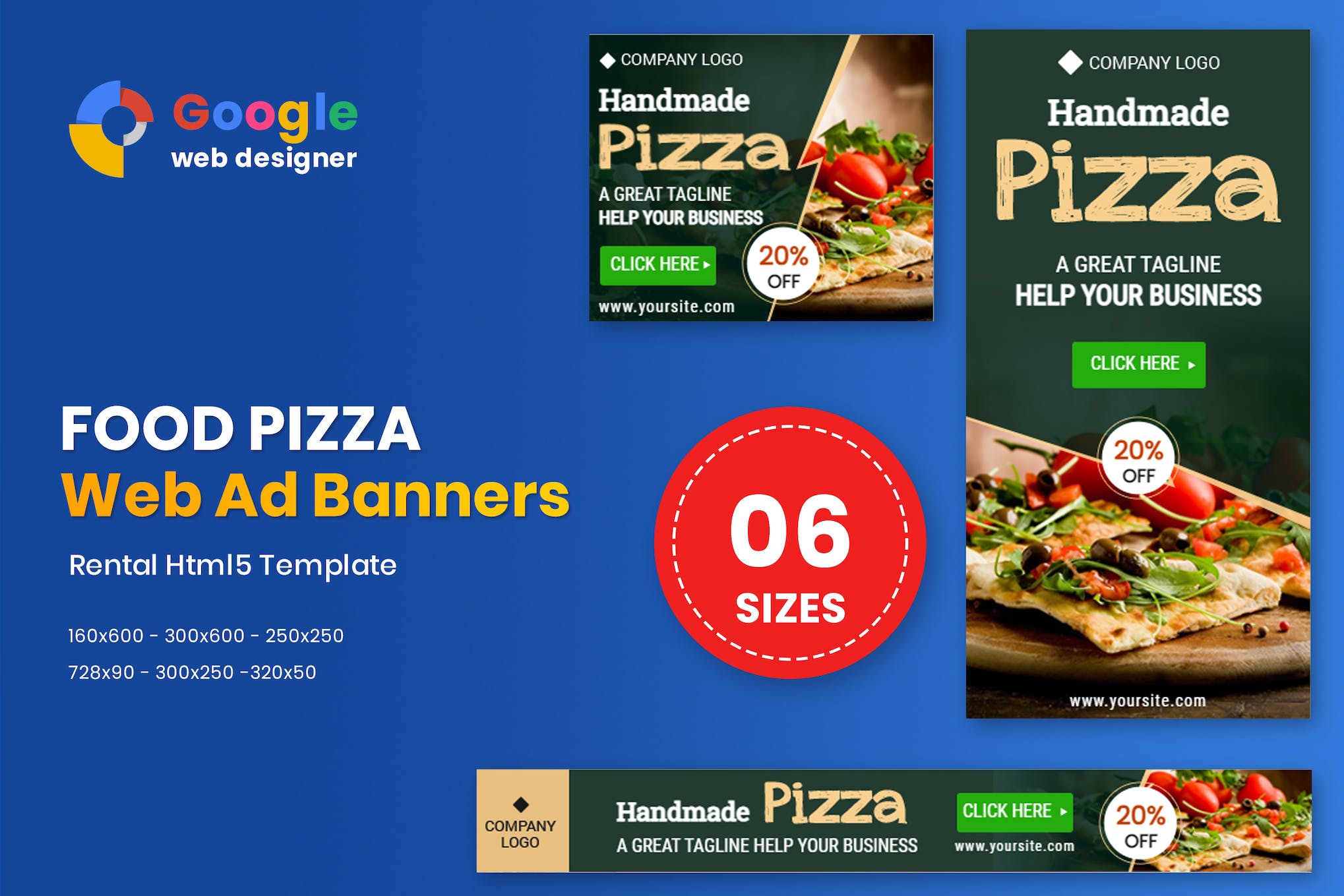 Pizza Banners HTML5 – GWD