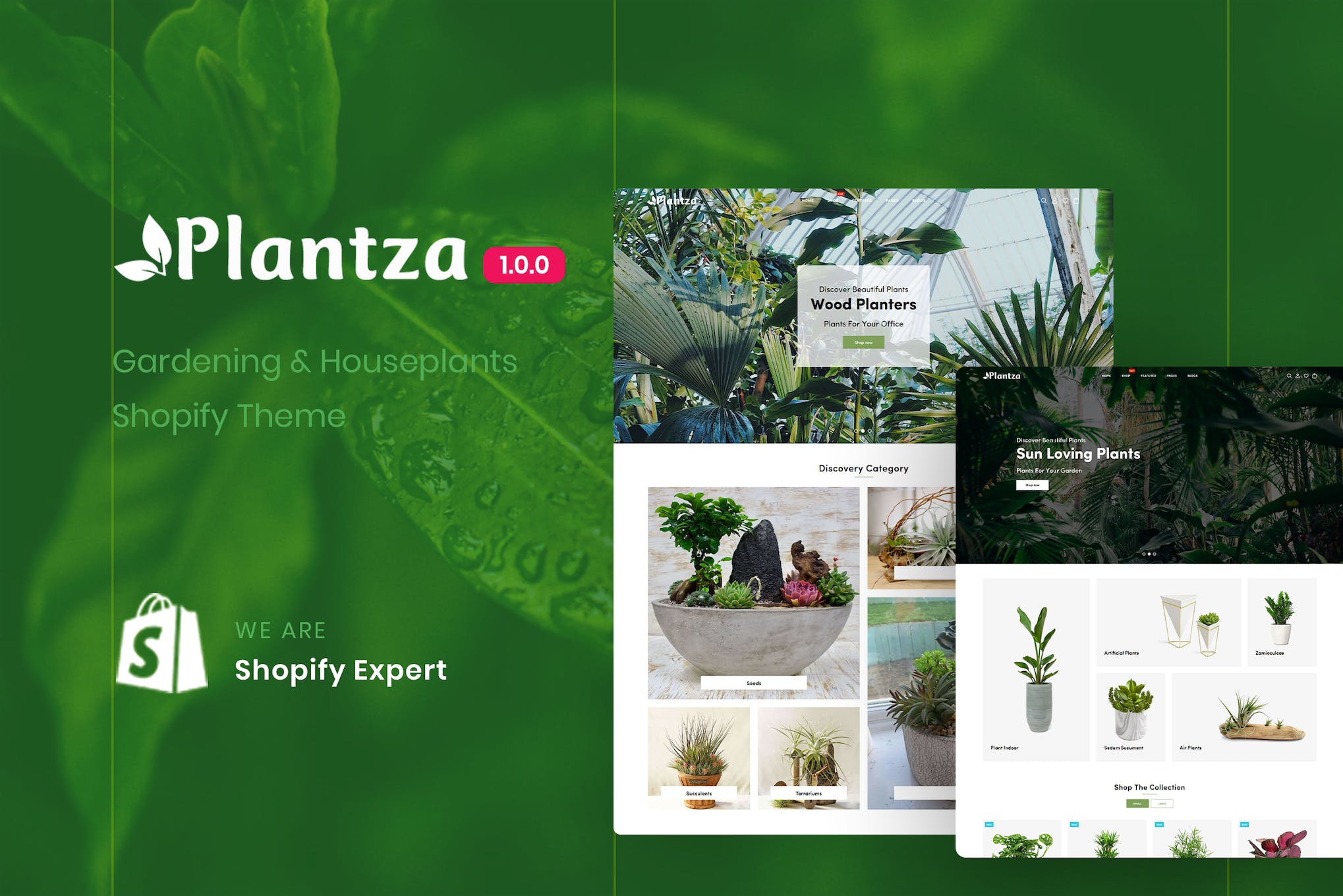 Plantza – Gardening & Houseplants Shopify Theme