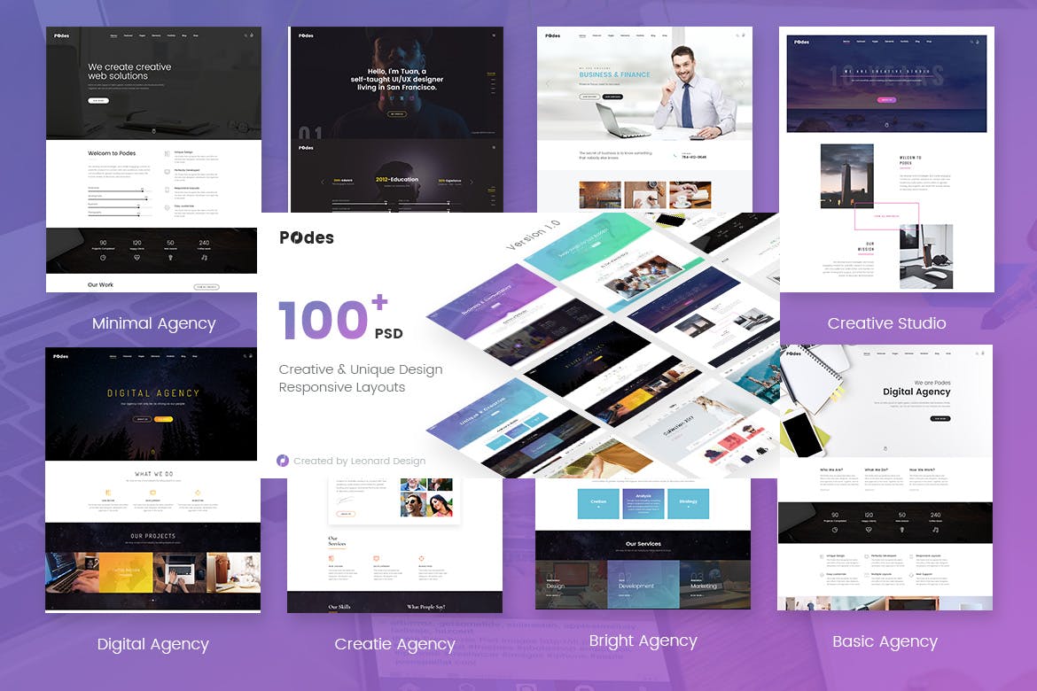 Podes | Responsive Multi-Purpose HTML Template