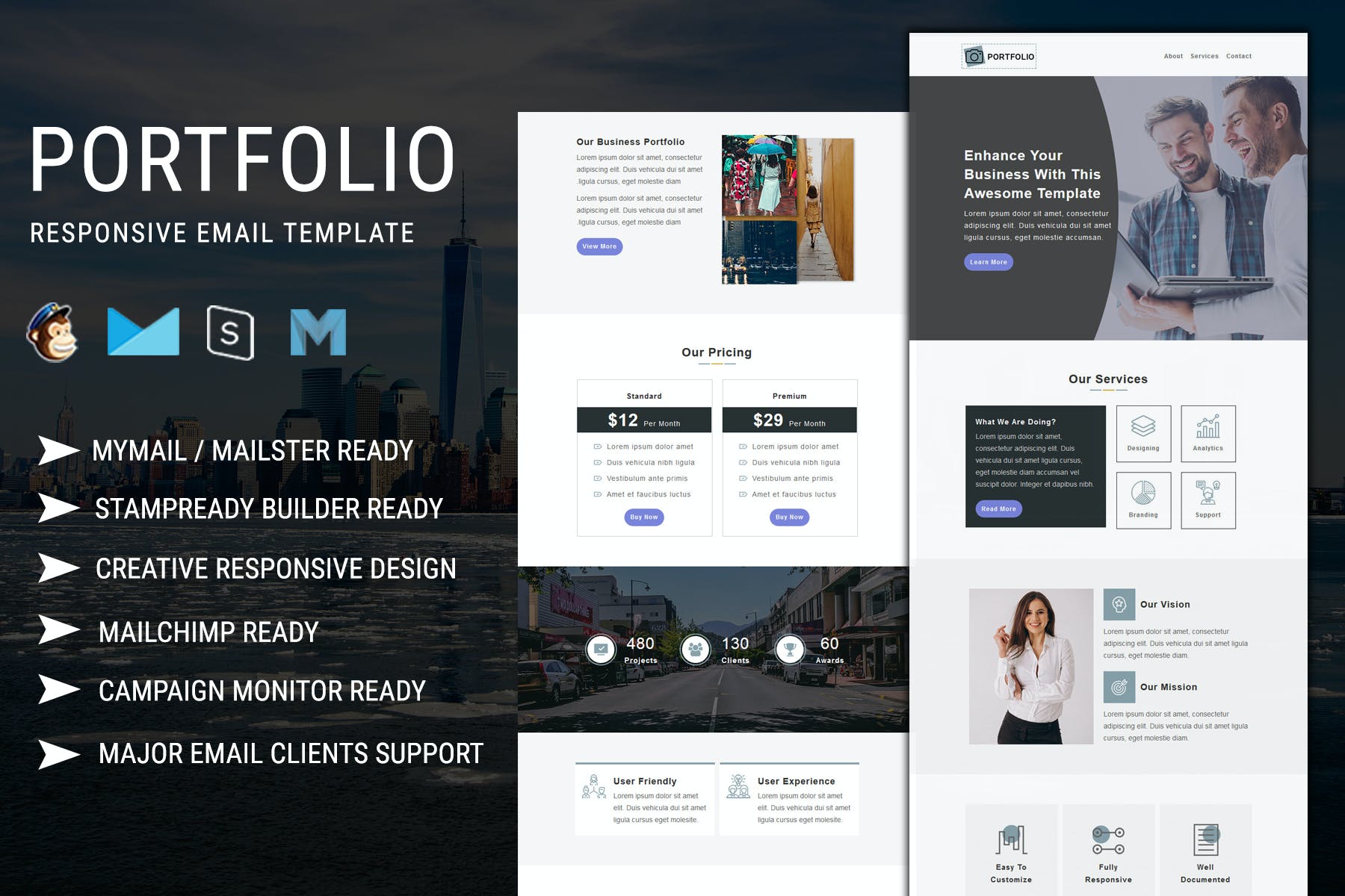 Portfolio – Multipurpose Responsive Email Template