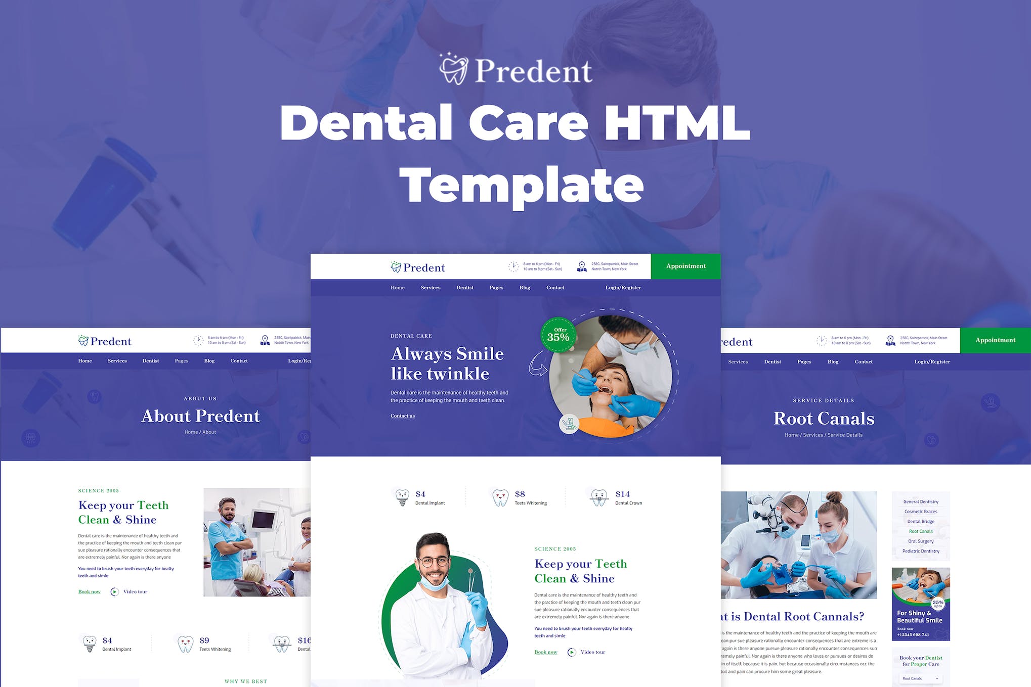 Predent – Dental Care HTML Template