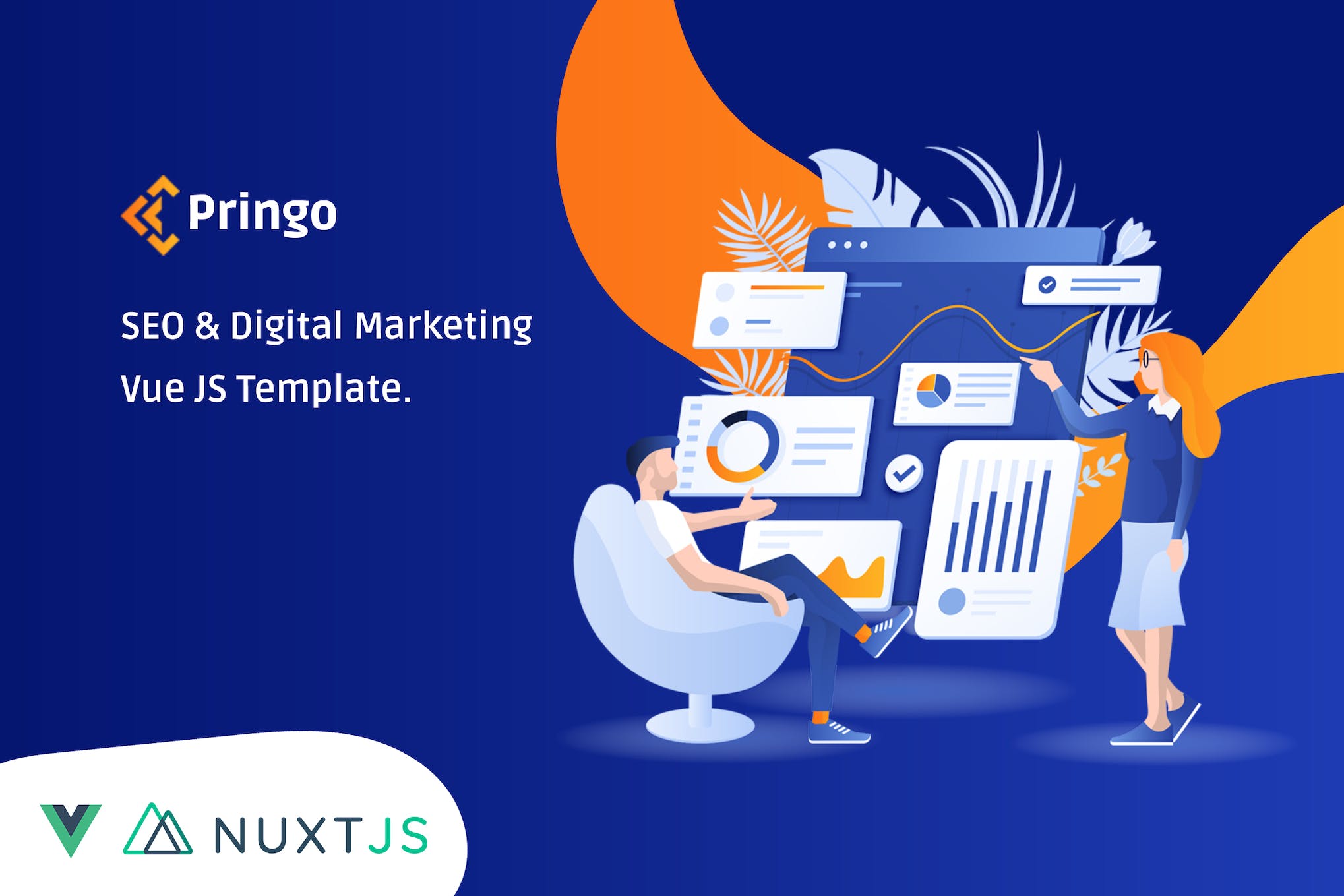 Pringo – Digital Marketing Vue JS Template