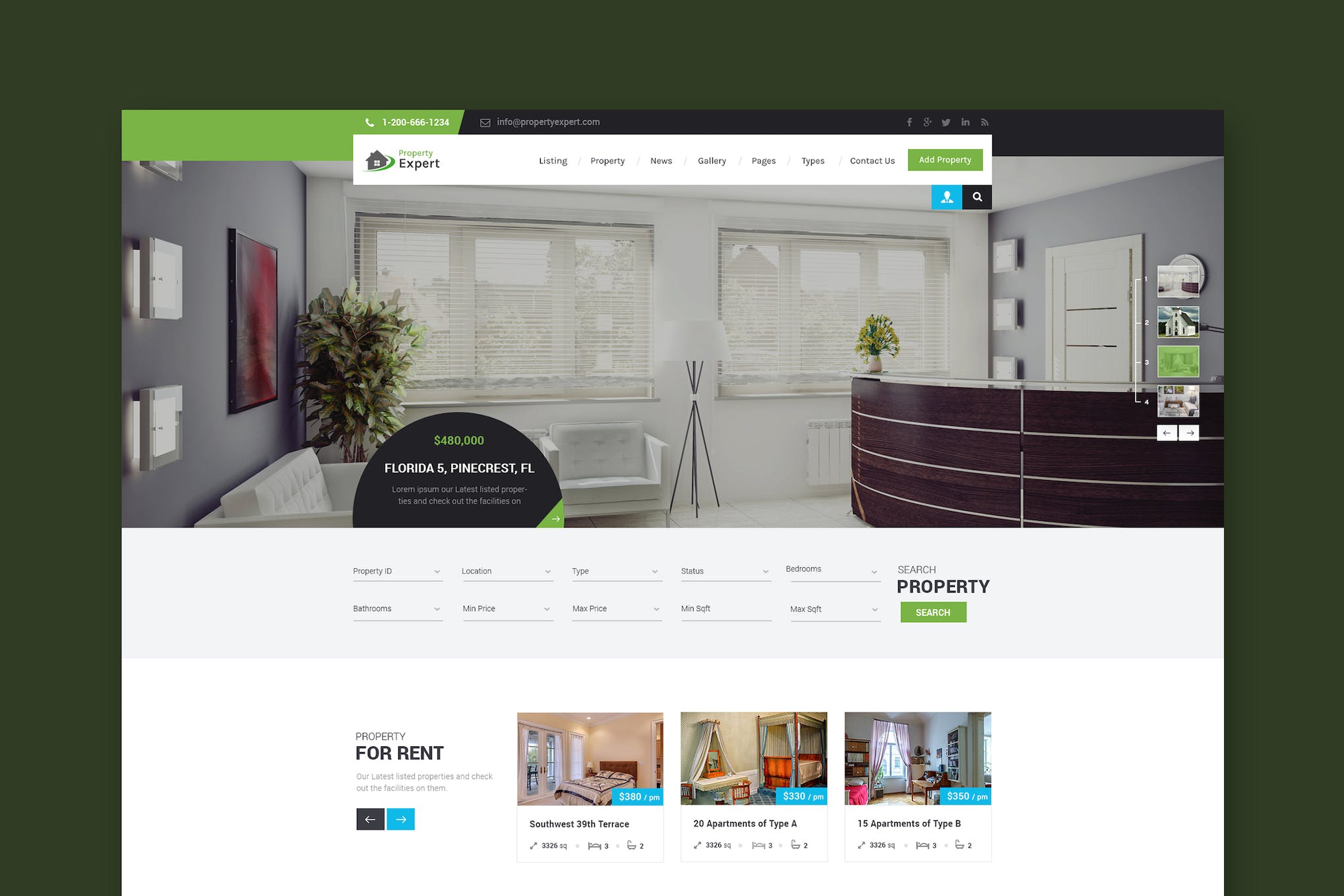 Property Expert – Real Estate HTML Template