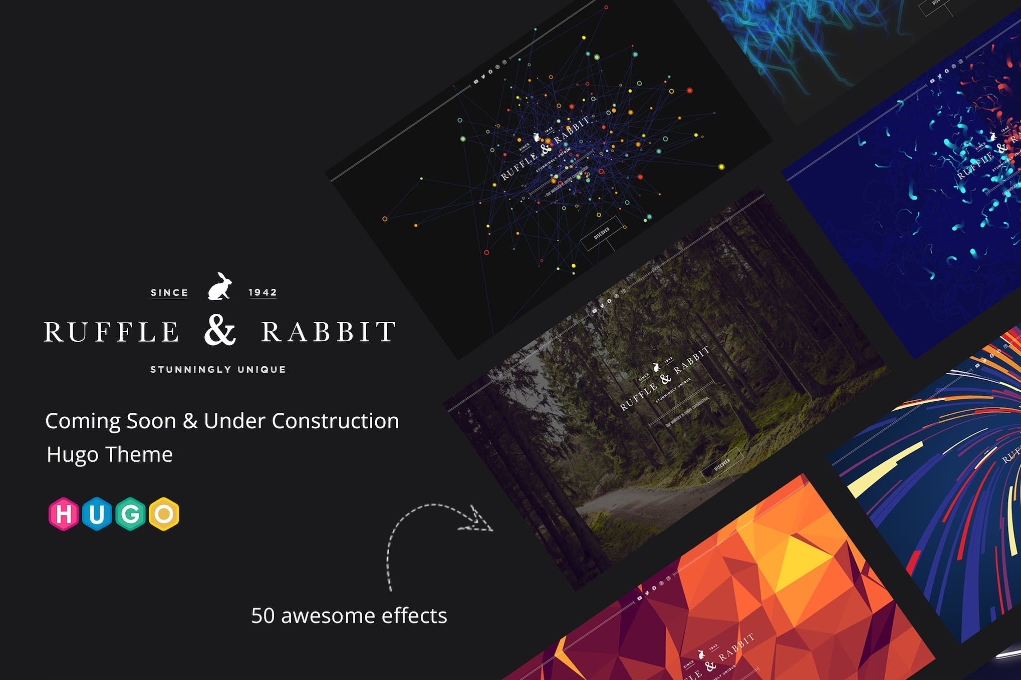 Rabbit – Coming Soon Hugo Theme