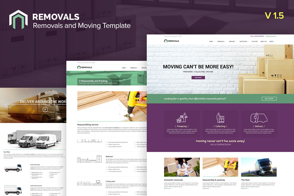 Removals – Removals and Moving Template