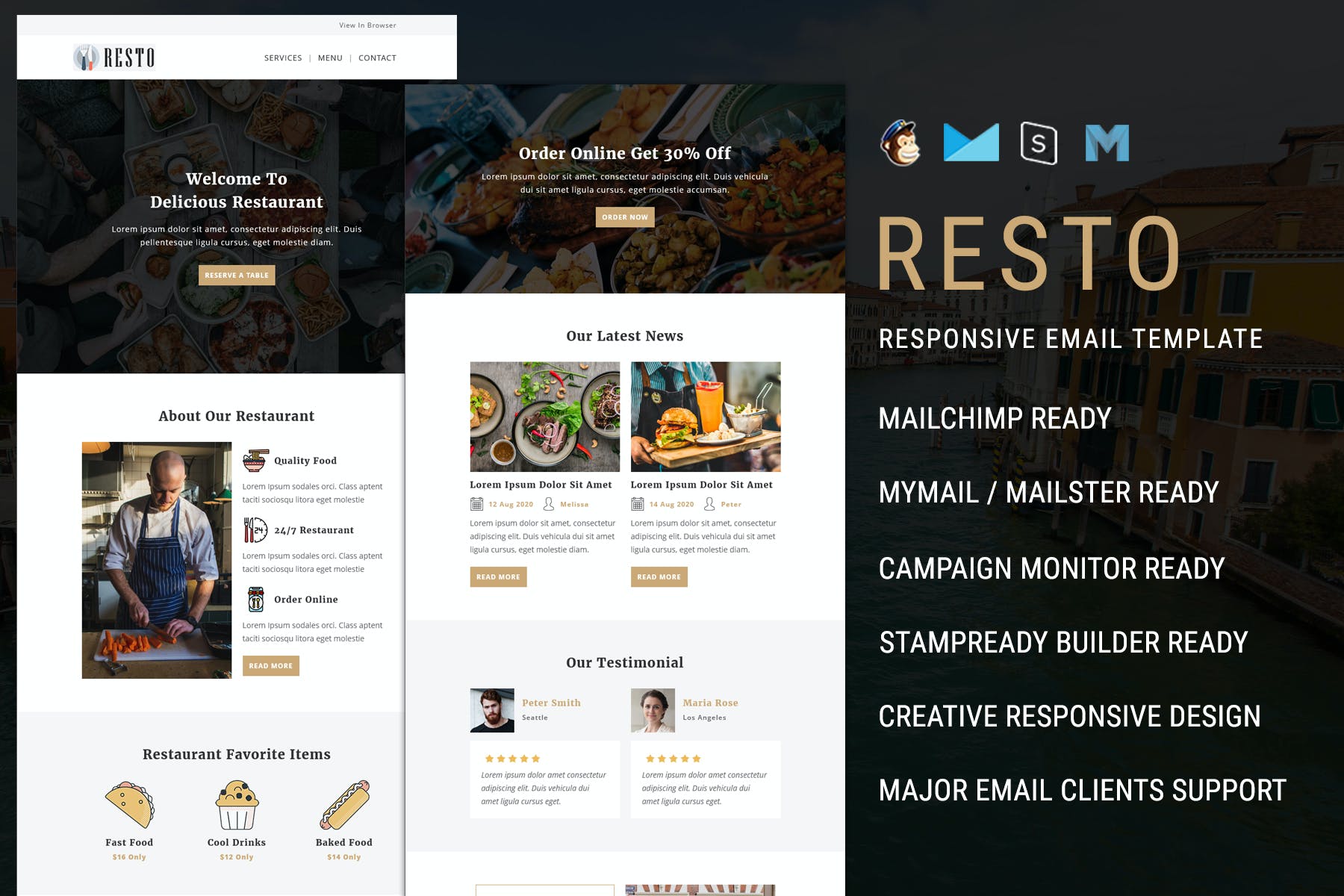 Resto Email Newsletter Template