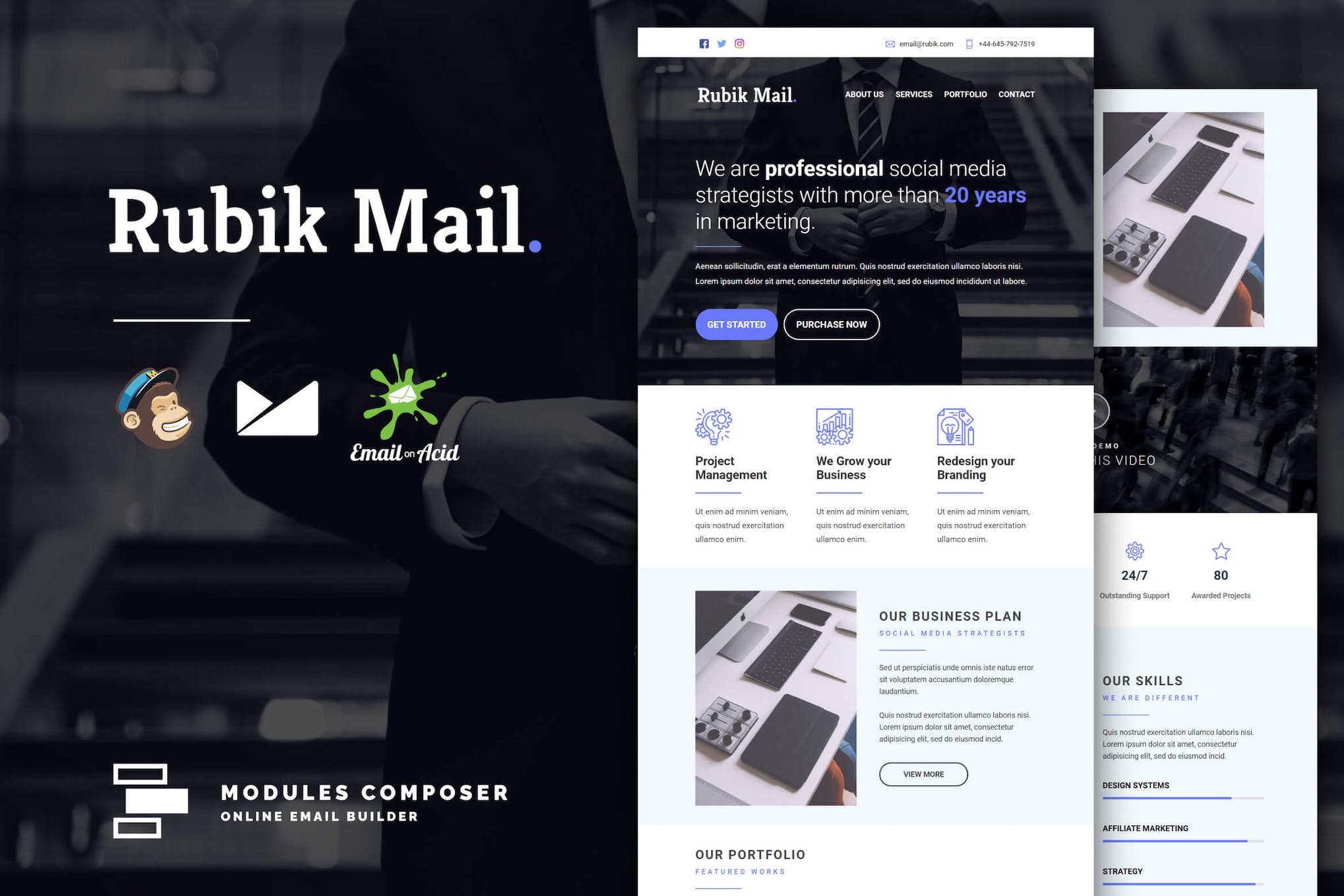 Rubik – Agency & Startup Responsive Email