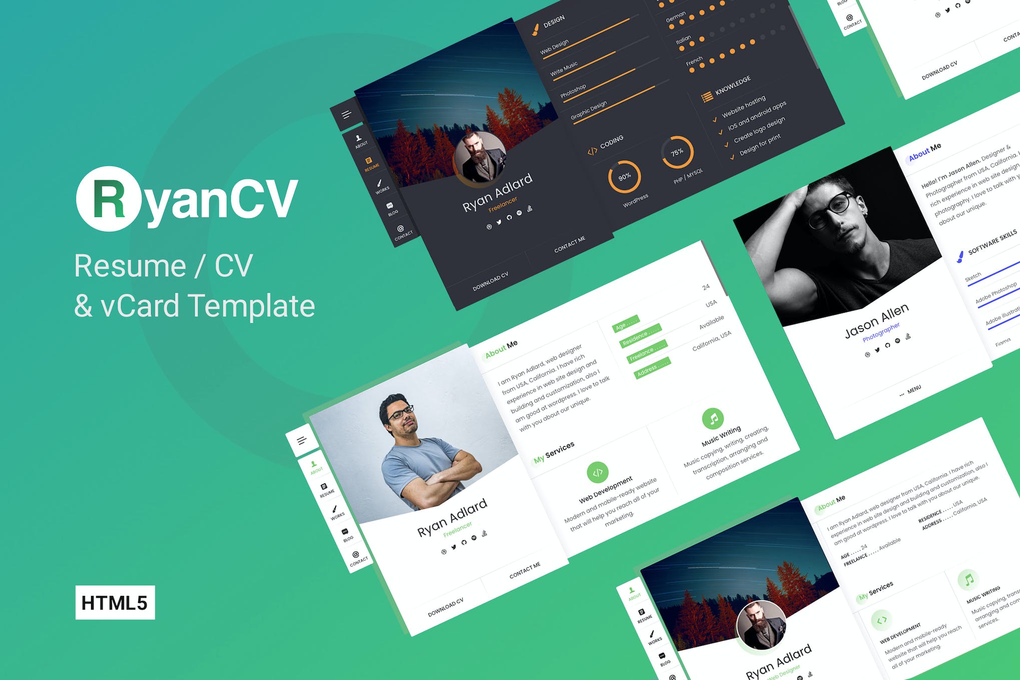 RyanCV – CV/Resume Template