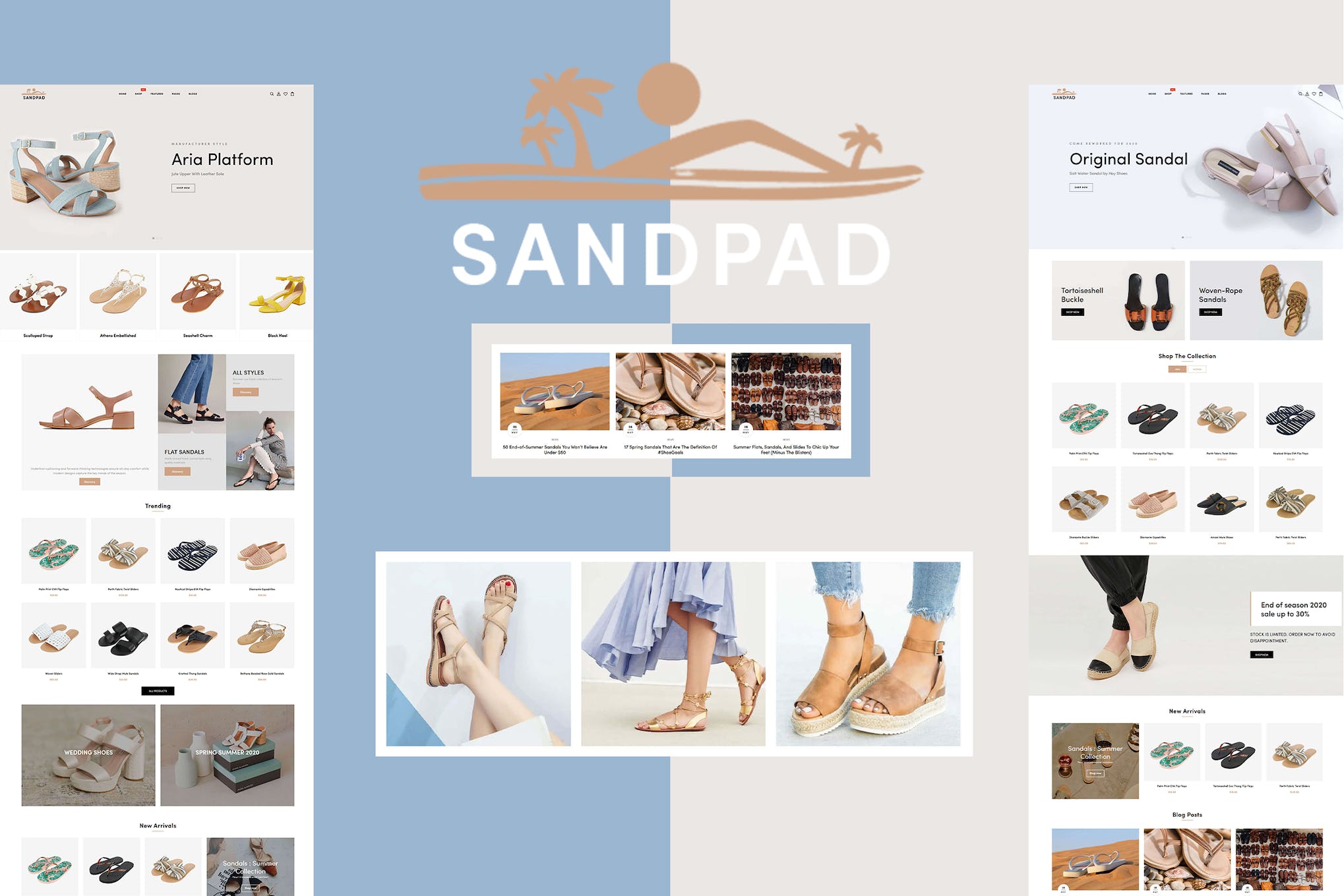 Sandpad – Sandals And Footwear Shoes Shopify Theme