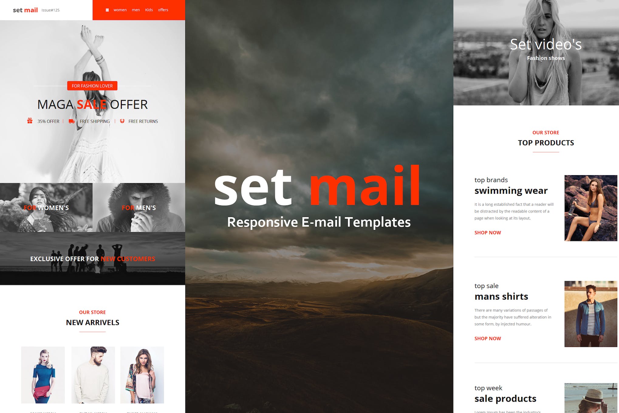 Set Mail – Responsive E-mail Template