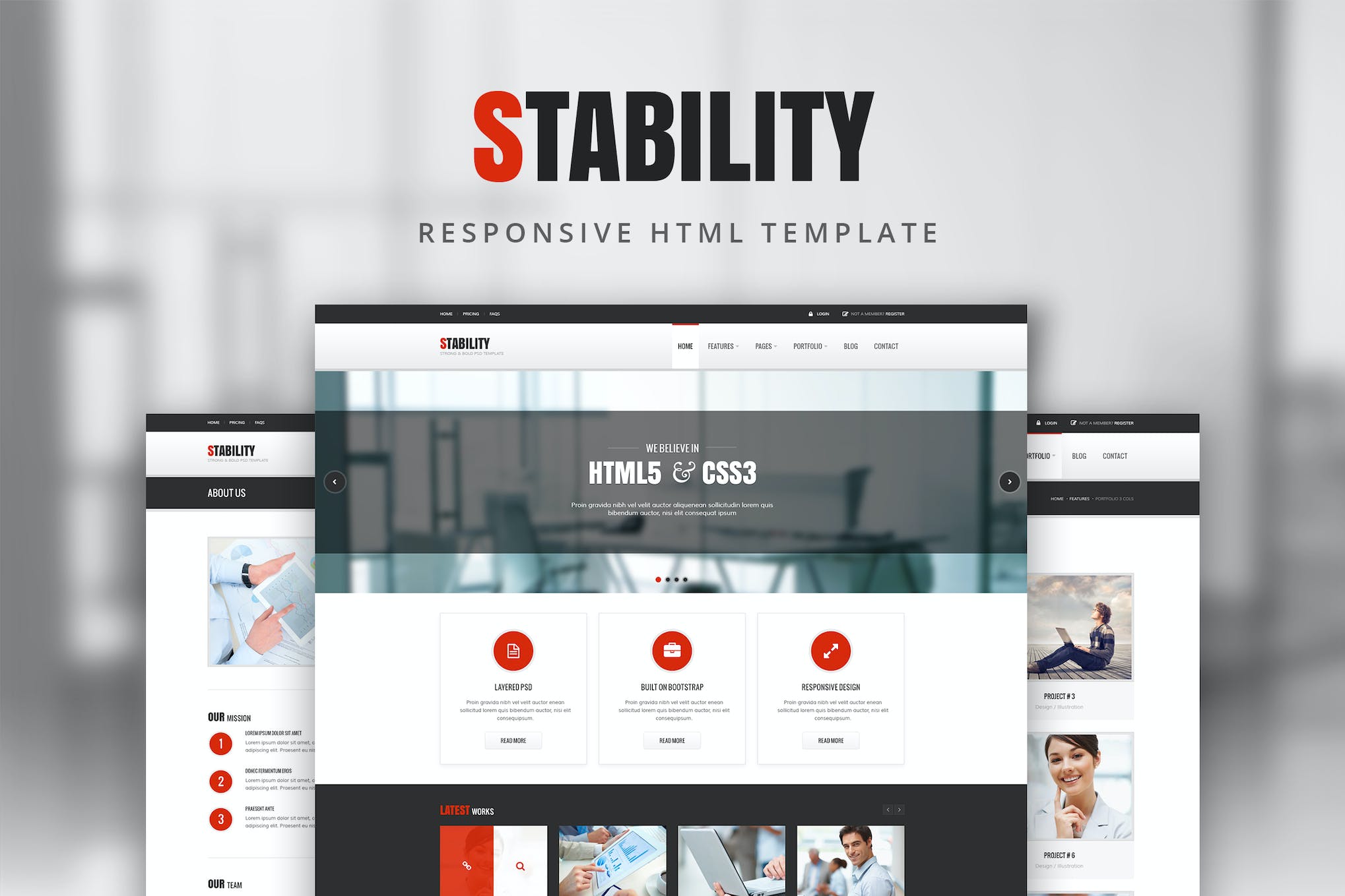 Stability – Business & Corporate HTML Template