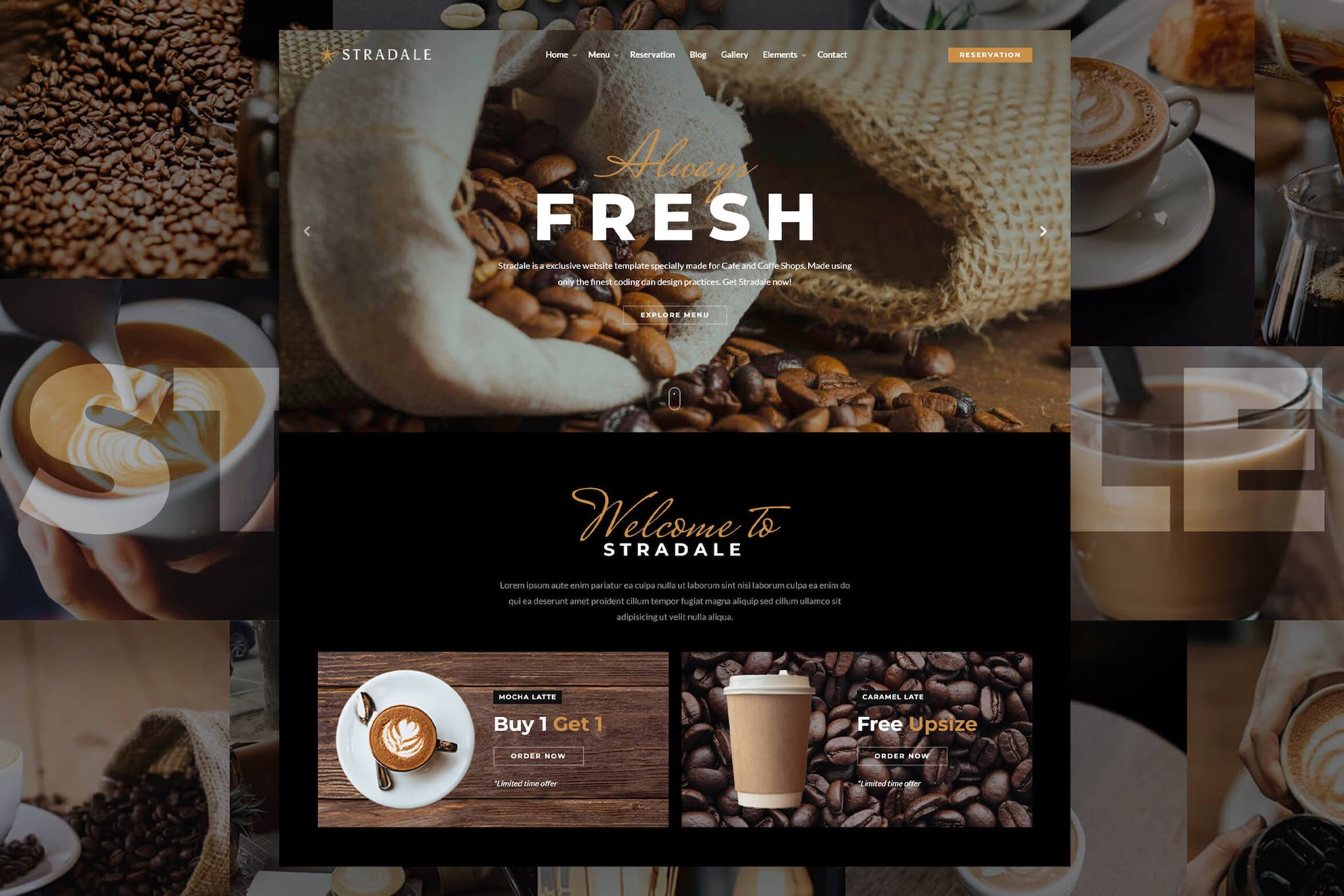 Stradale – Bootstrap 5 Cafe and Restaurant