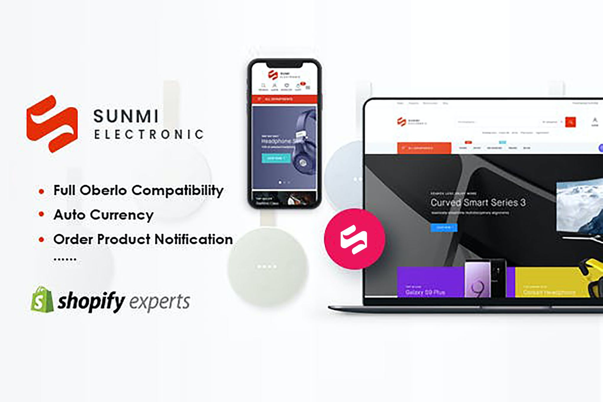 Sunmi – Electronics Responsive Shopify Theme