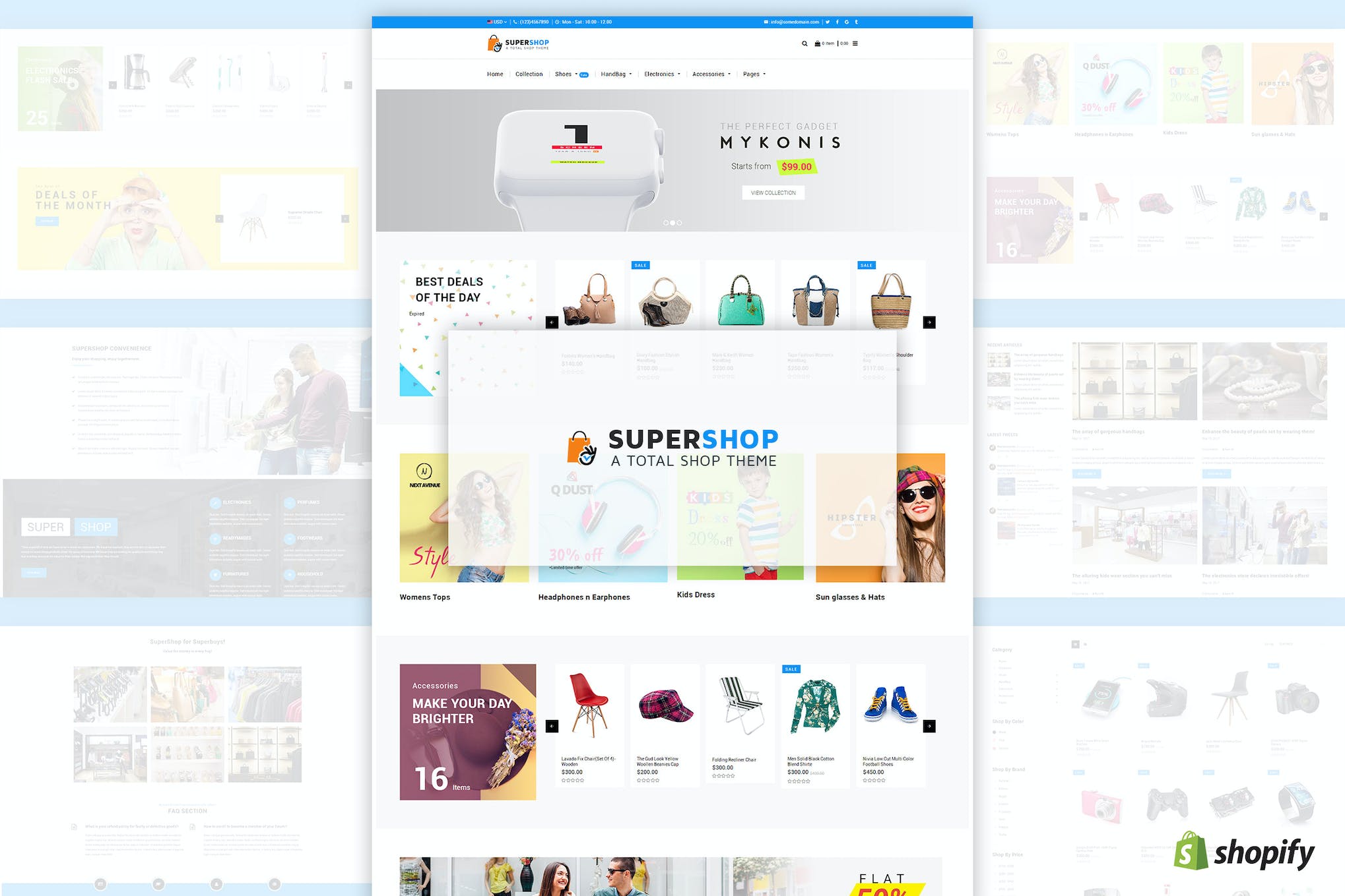 Super Shop | Multipurpose, MultiStore Shopify