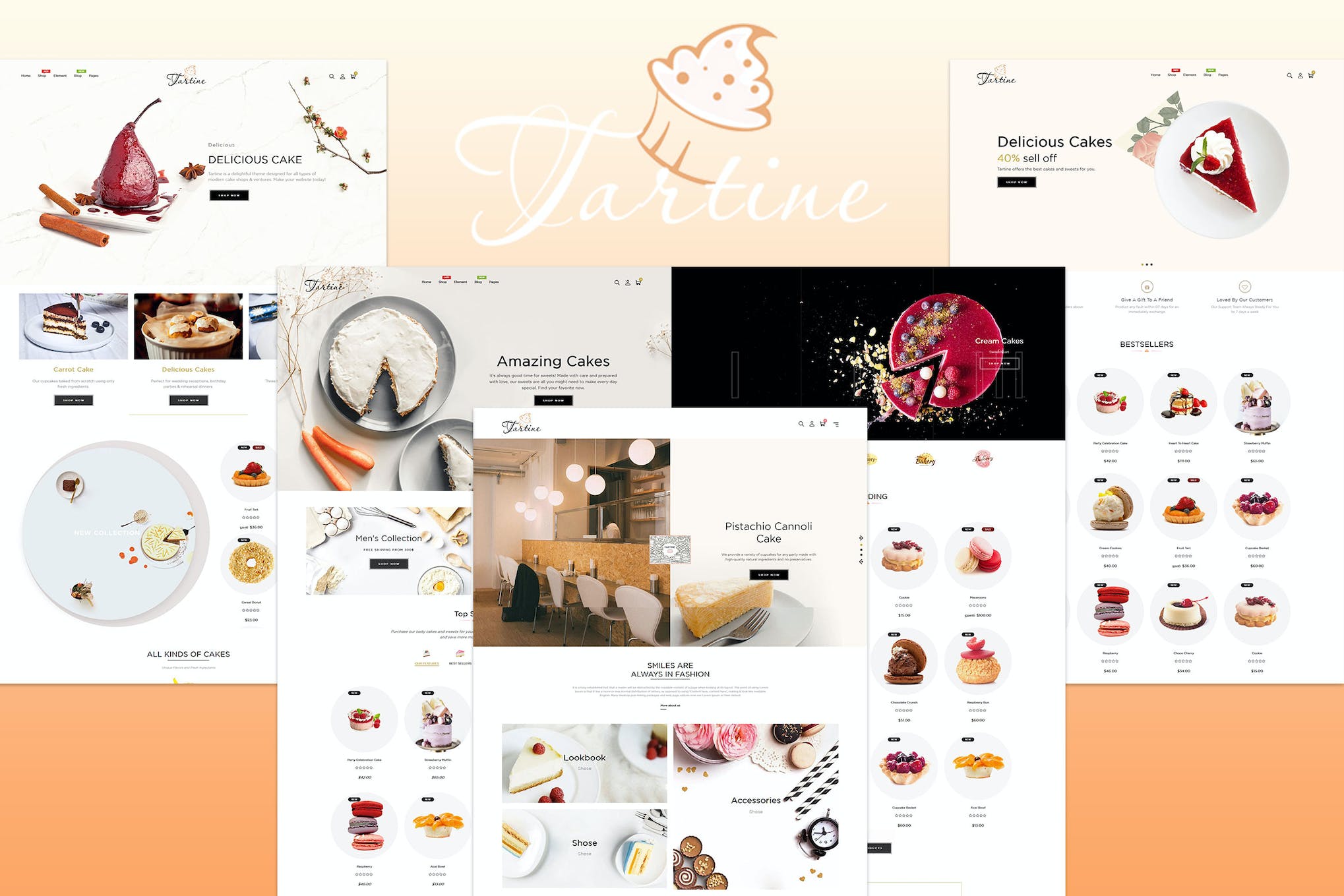 Tartine – Cake & Bakery Responsive Shopify Theme