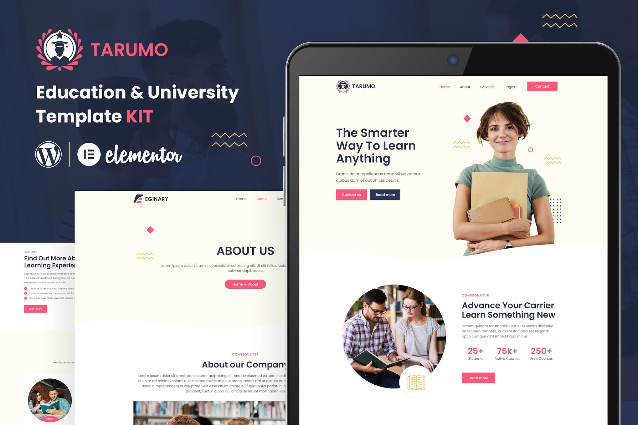 Tarumo – Education & University Elementor Template Kit