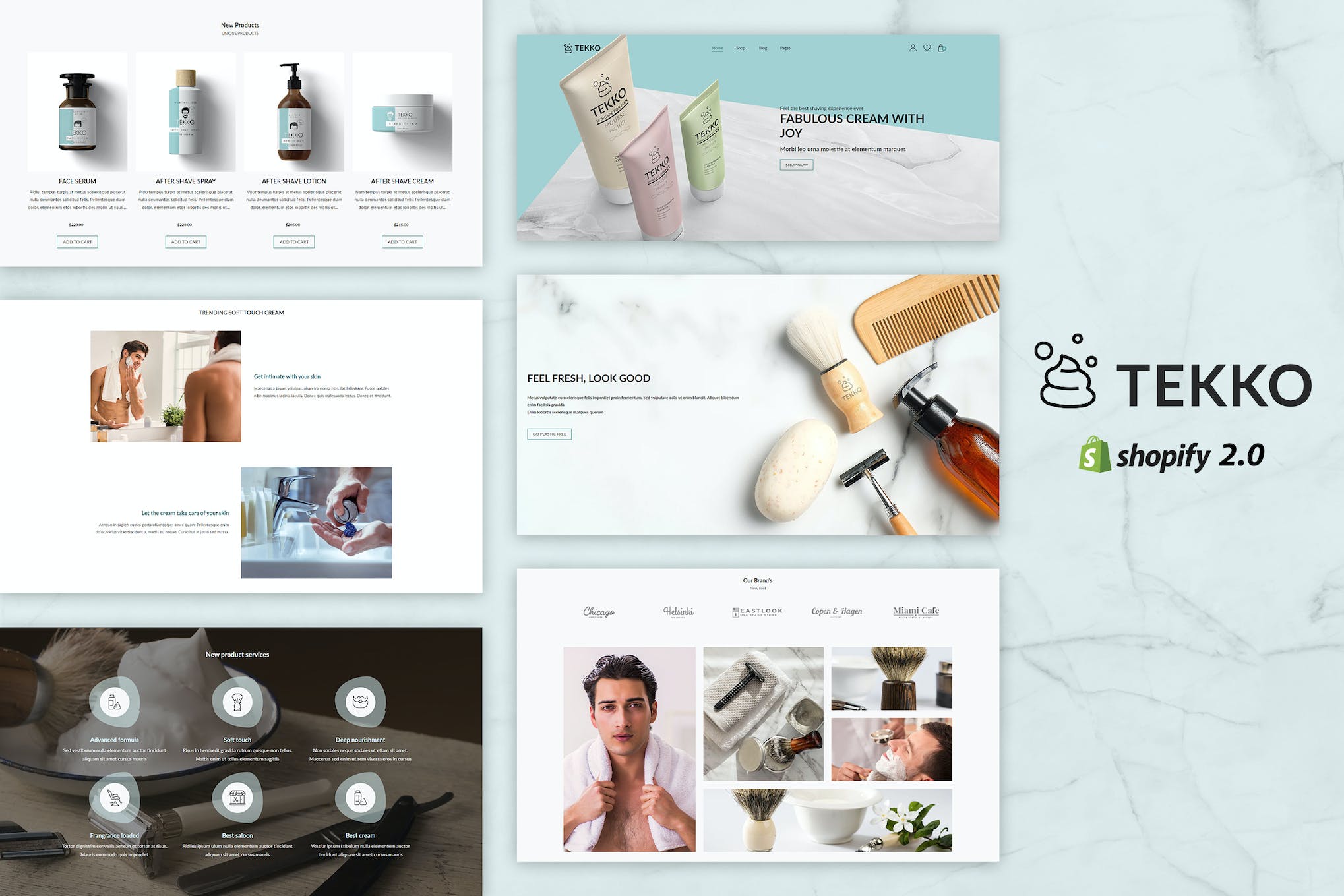 Tekko – Beard Oil Shop & Salon Spa Shopify Theme