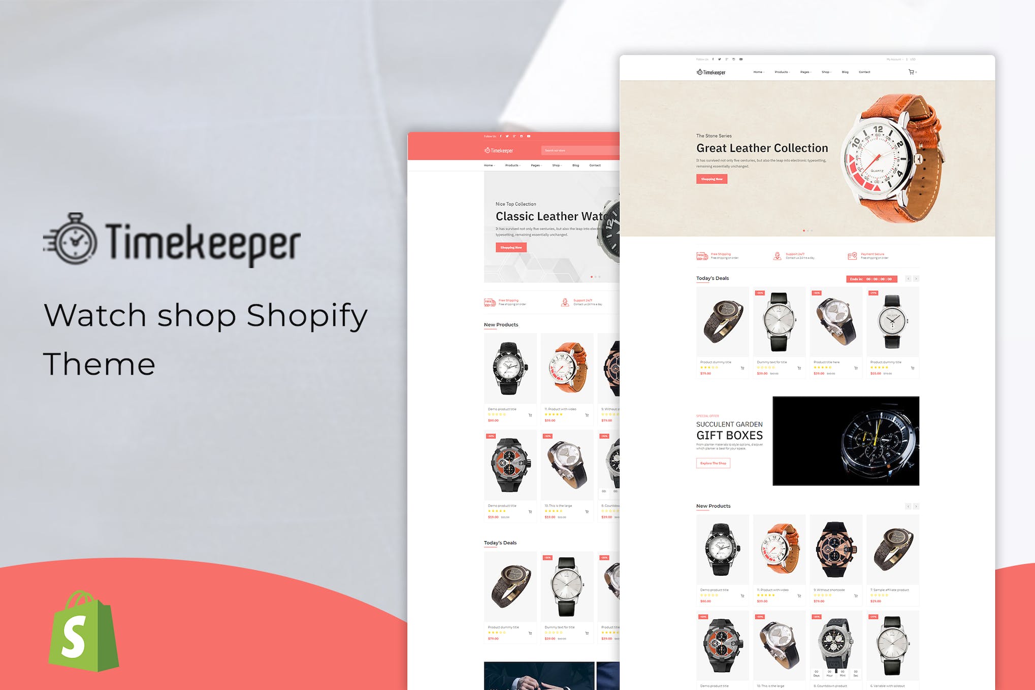 Timekeeper – Watch Store Shopify Theme