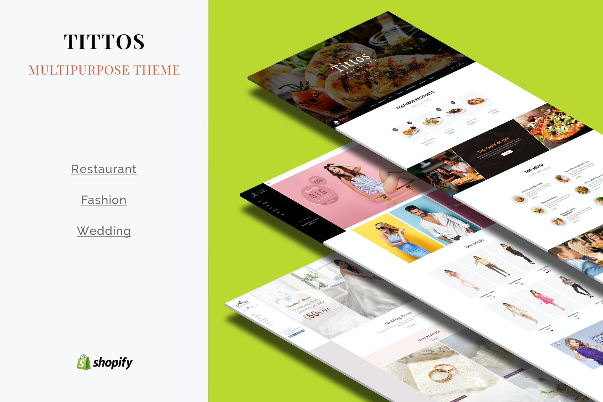 Tittos | Multipurpose Shopify Theme