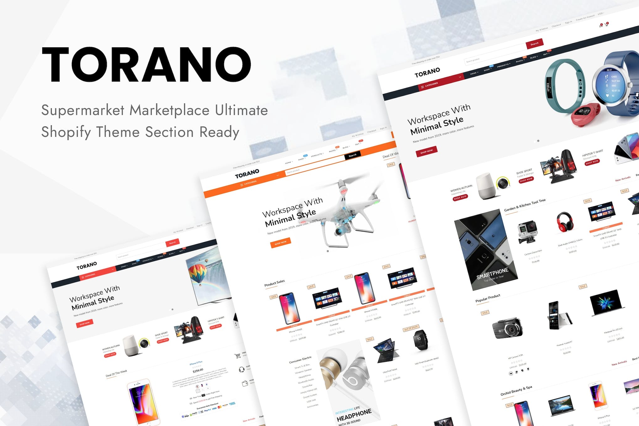 Torano – Supermarket Marketplace Ultimate Shopify