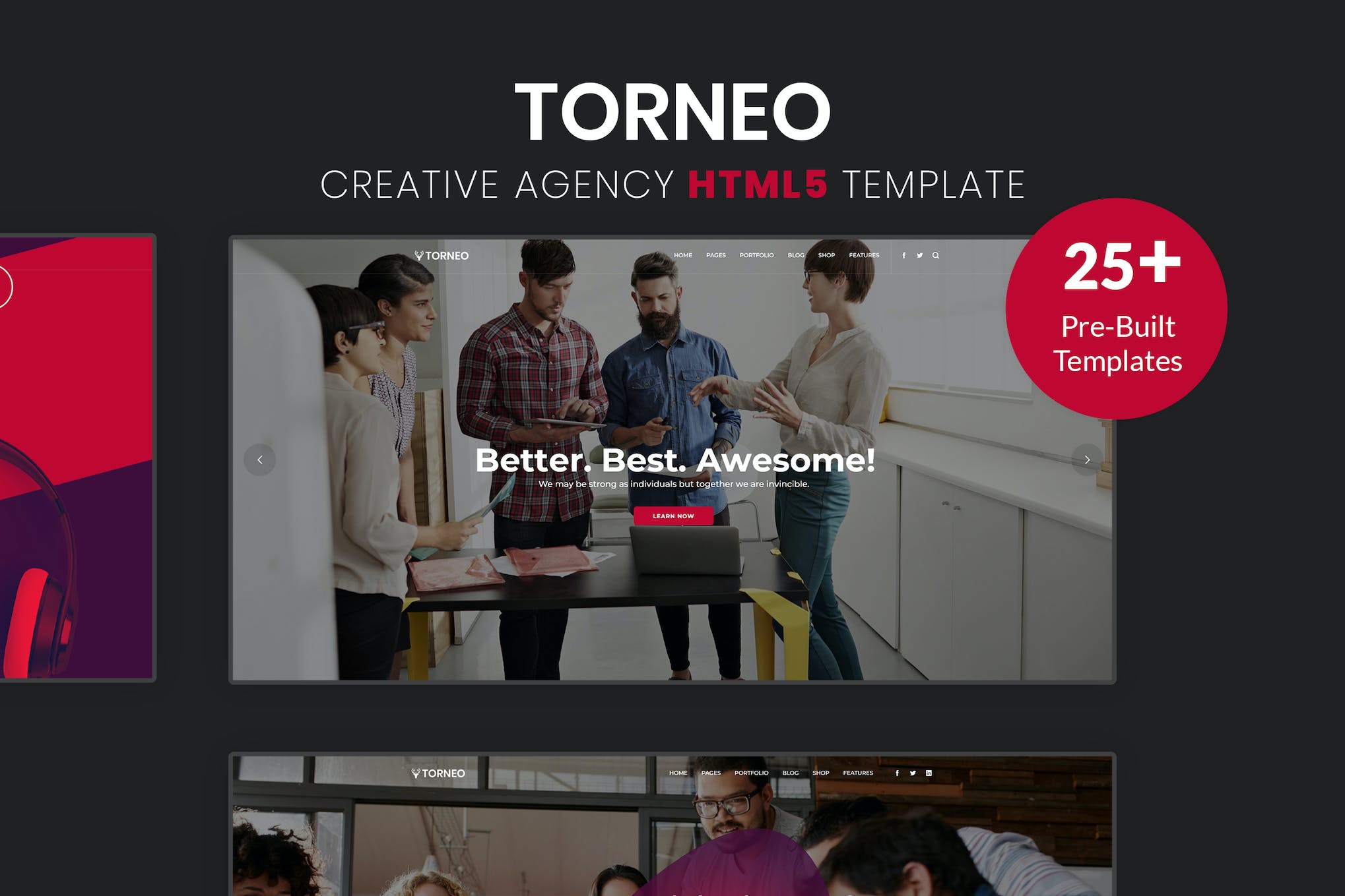 Torneo – Agency Multi-purpose HTML Template