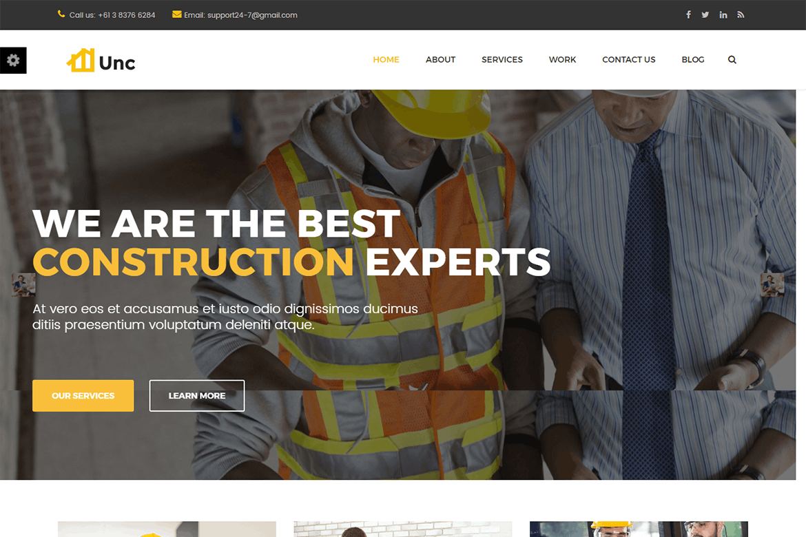 Unc Construction – Construction Business, Building