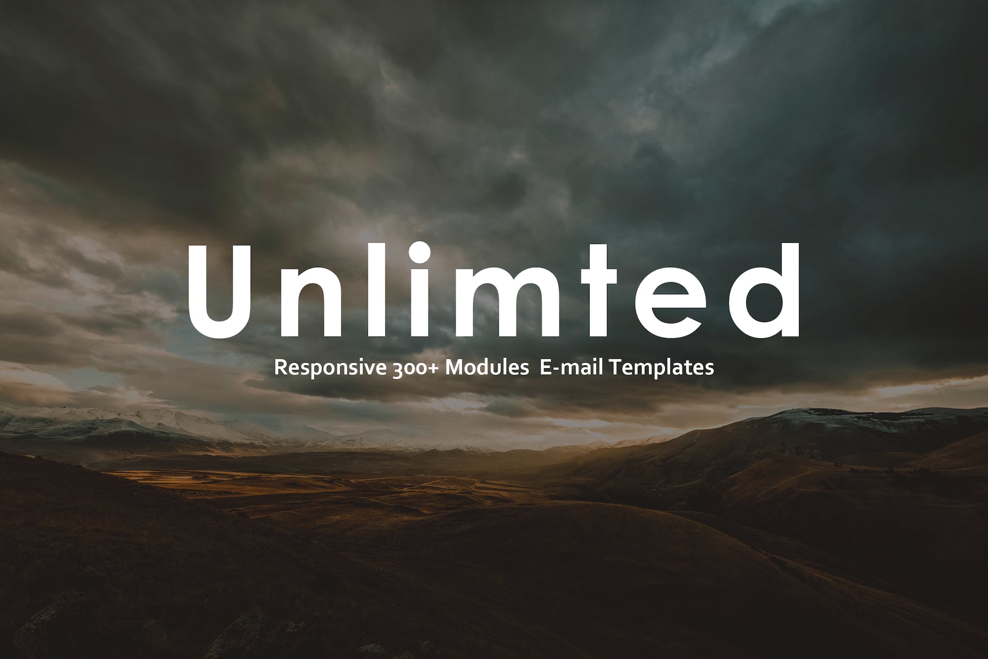 Unlimted – 300+ Modules E-mail Template