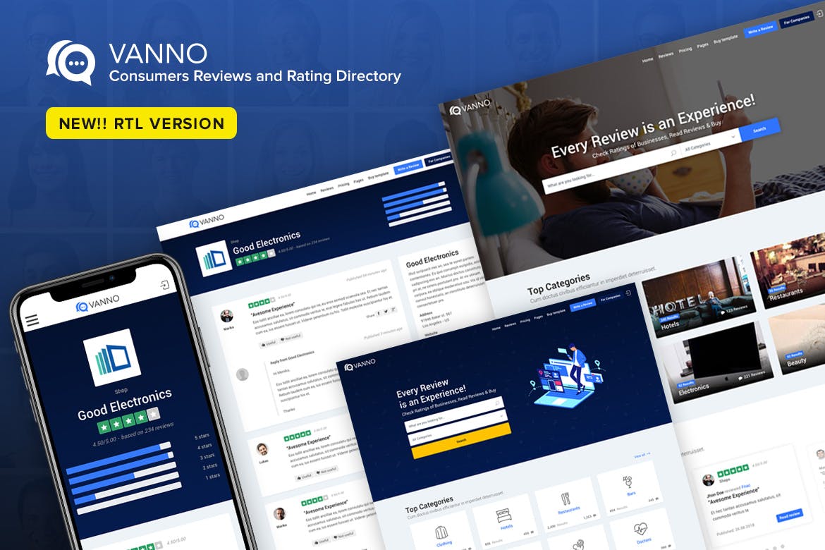 Vanno – Consumers Reviews and Rating Directory