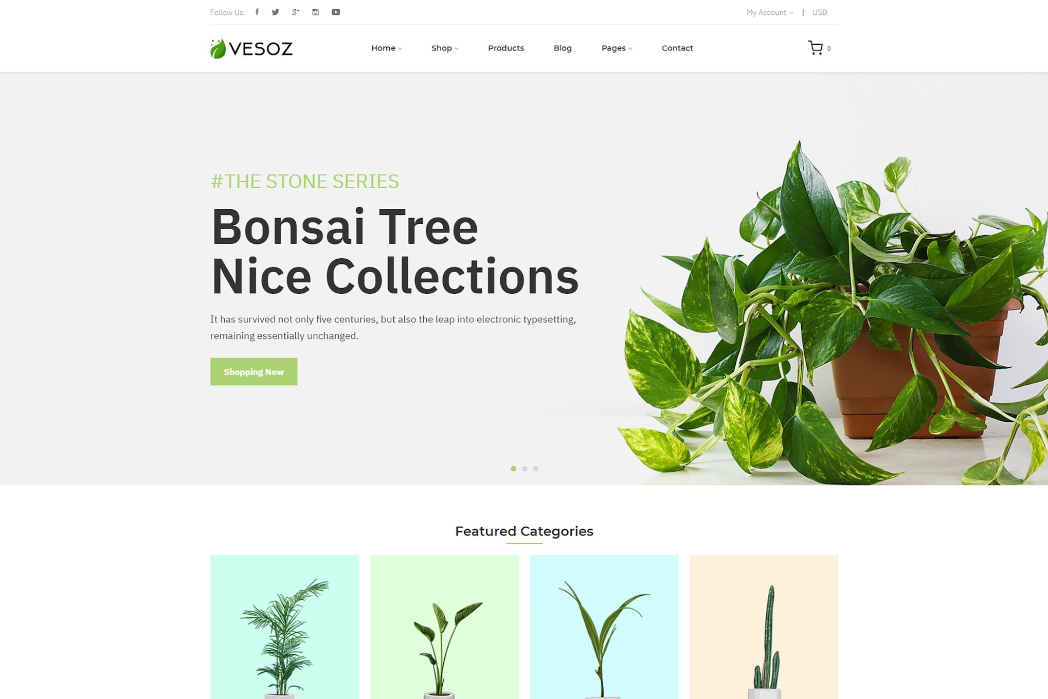 Vesoz – Plants And Nursery Shopify Theme