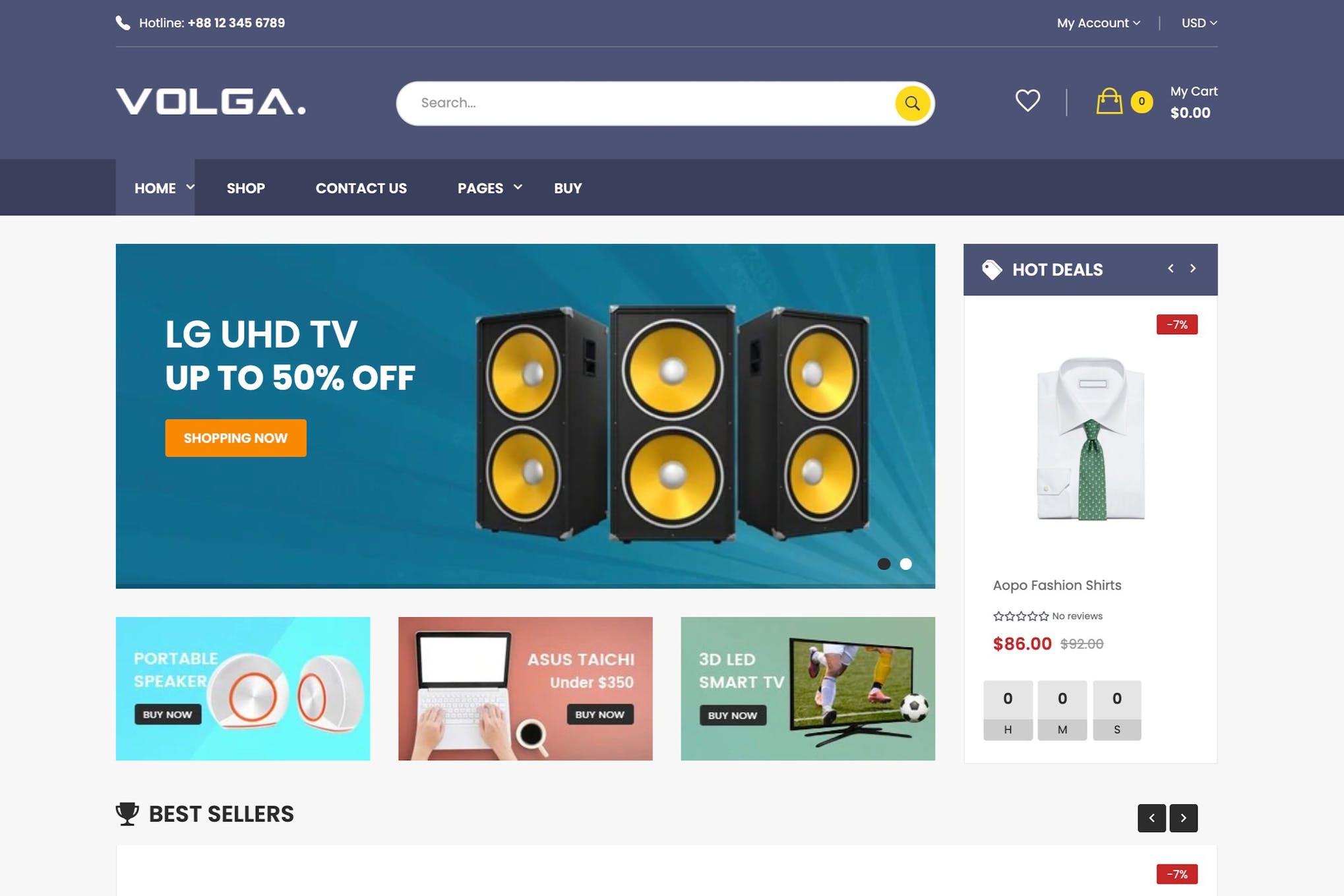 Volga – MegaShop Technology Shopify Theme