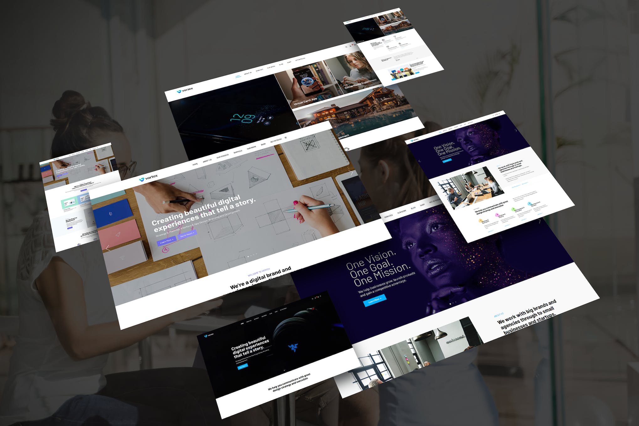 Vorzex – Creative Agency HTML5 Responsive Template