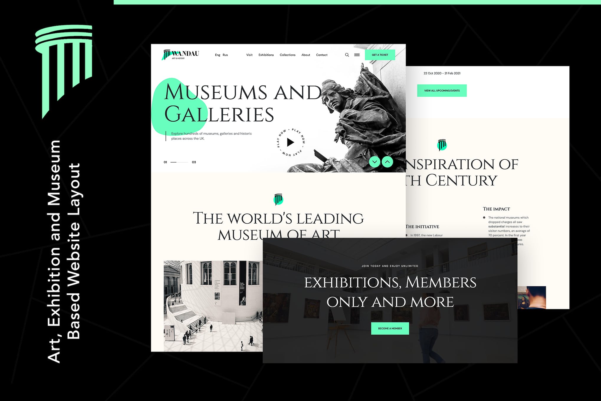 Wandau | Art & History Museum HTML Template