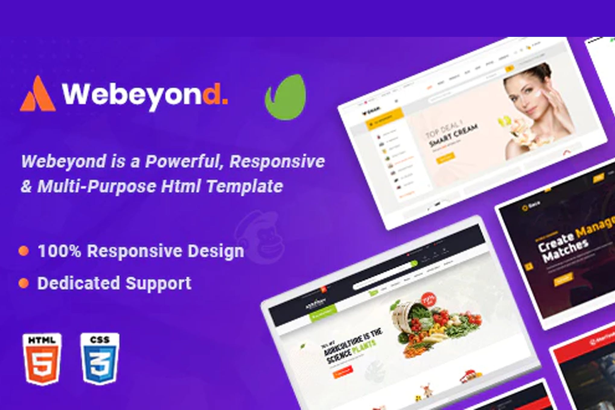 WeBeyond – Multipurpose HTML5 Template Package