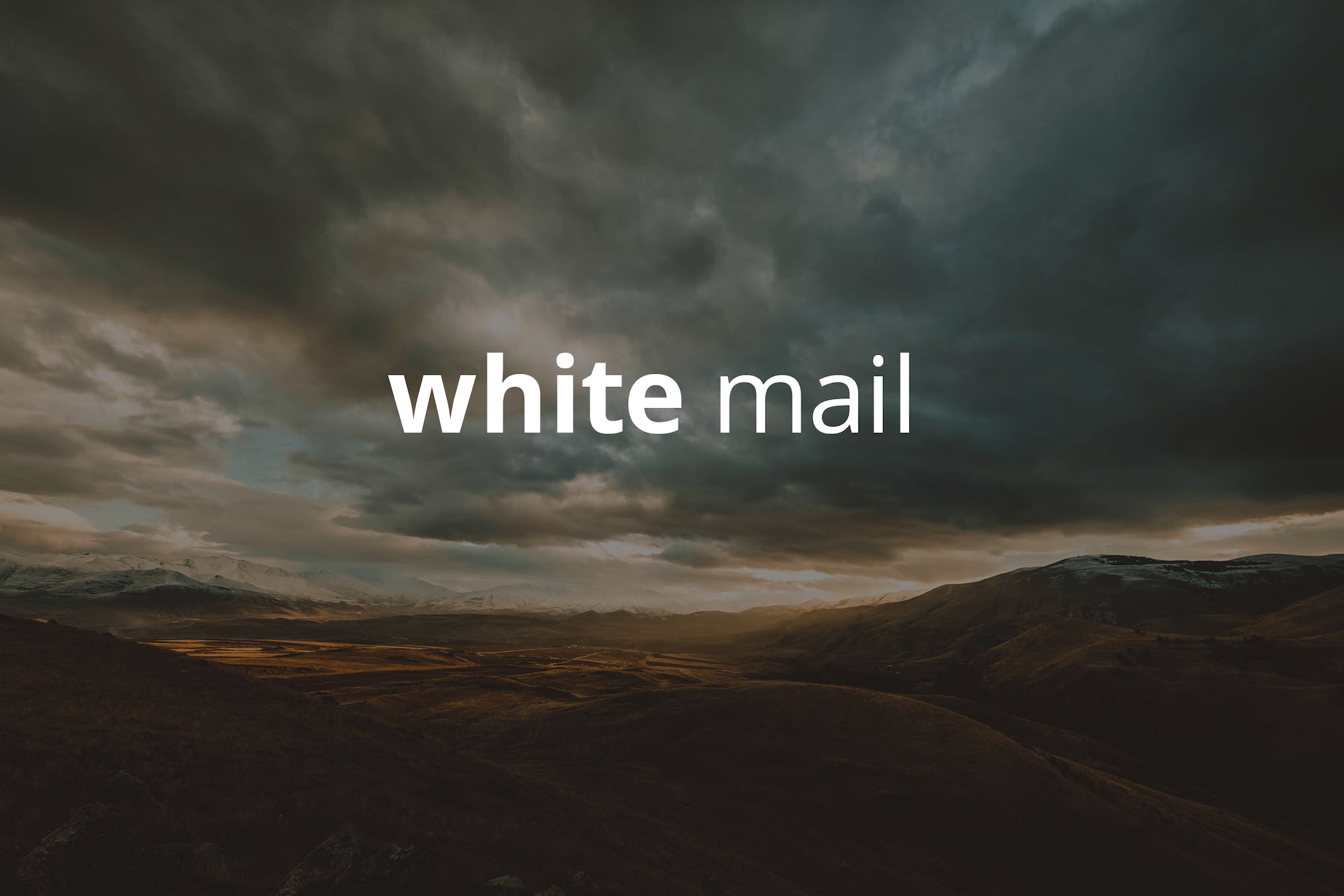 White Mail – Responsive E-mail Template