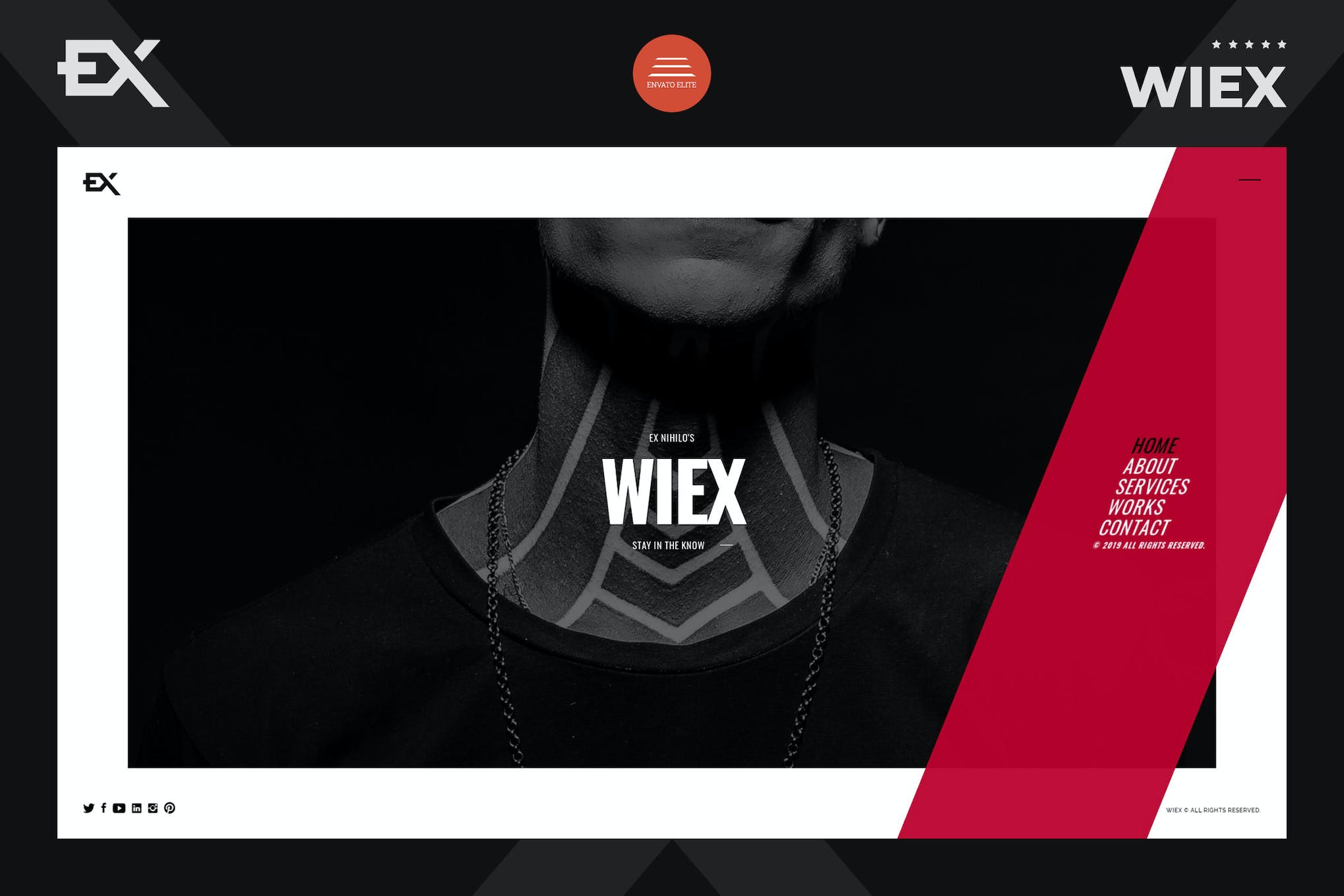 Wiex – Personal Portfolio Template