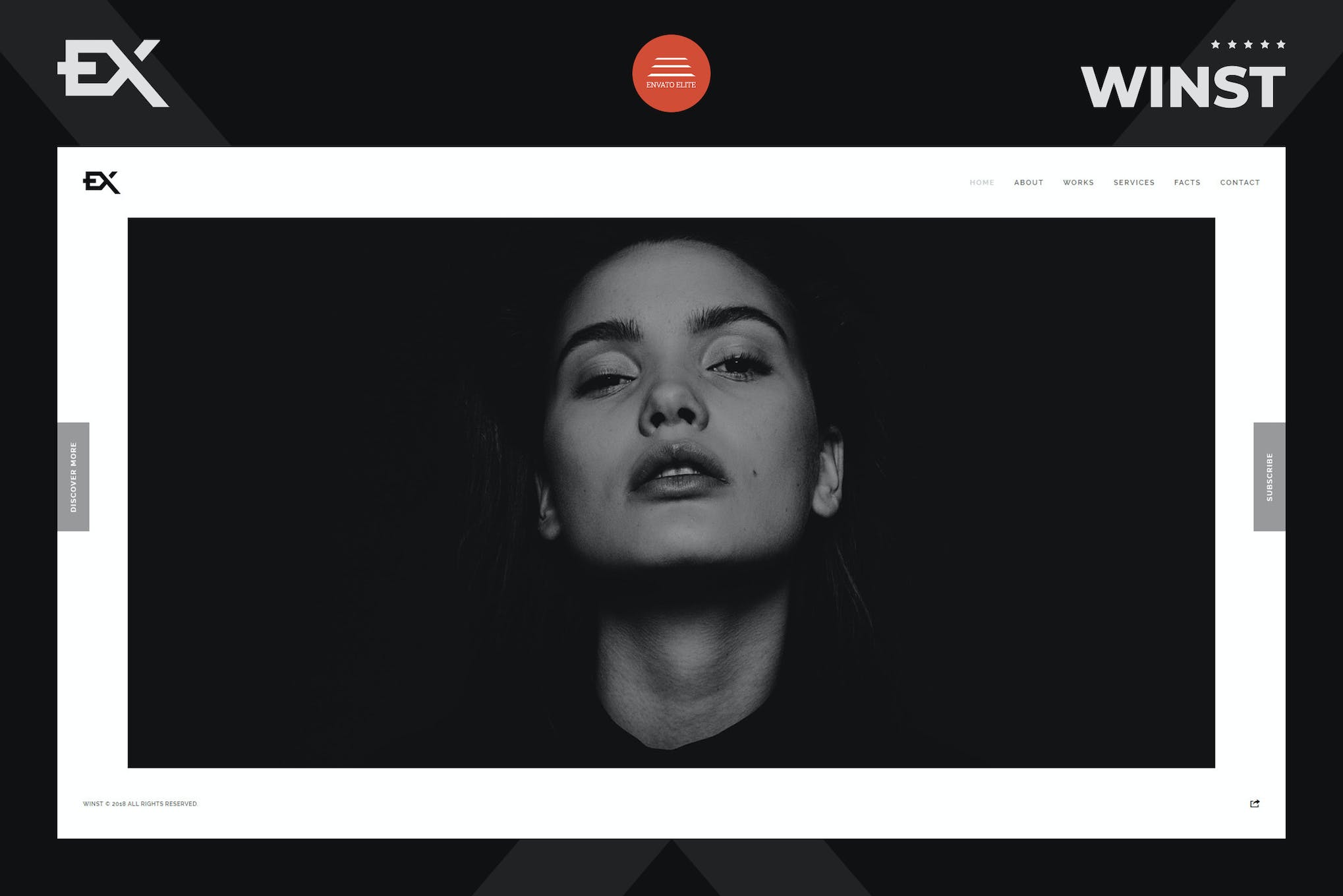 Winst – Photography Portfolio Template