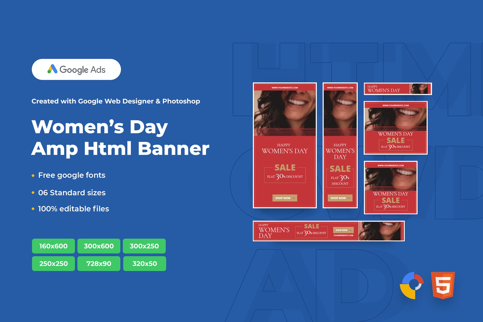 Women’s Day Amphtml Banner Web