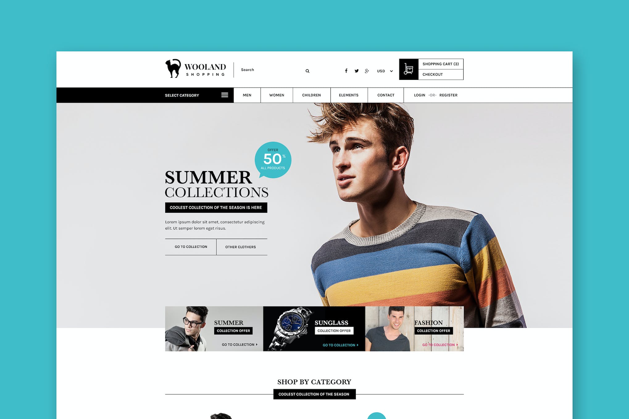 Wooland – Responsive eCommerce HTML Template