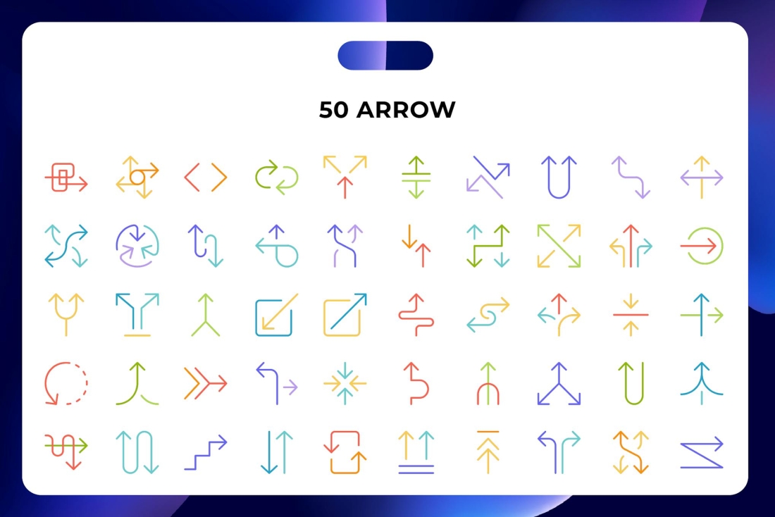 50 Arrow Icons