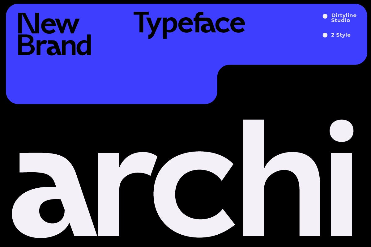 Archi Modern Sans Branding Font