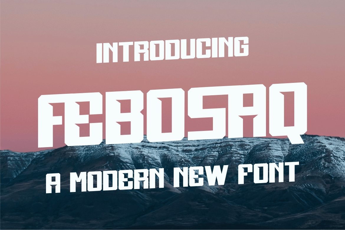 Febosaq Font