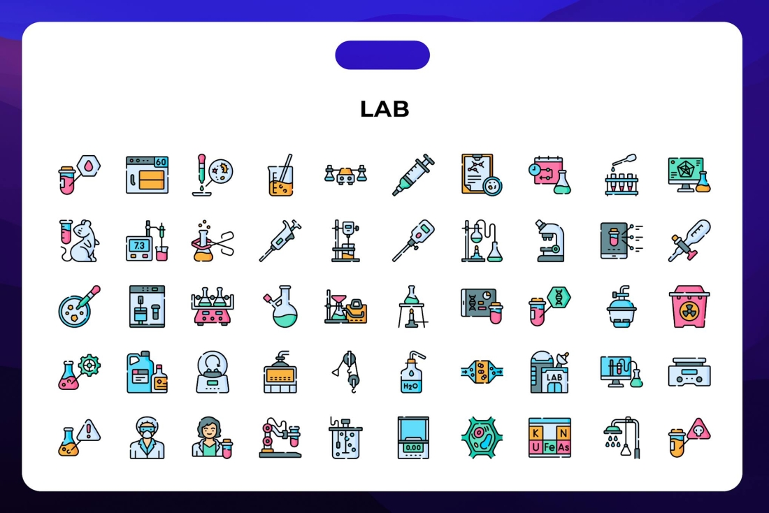 Lab Icons