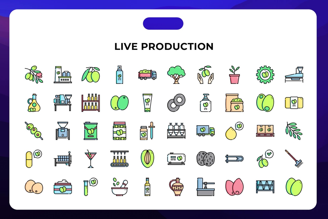 Live Production Icons