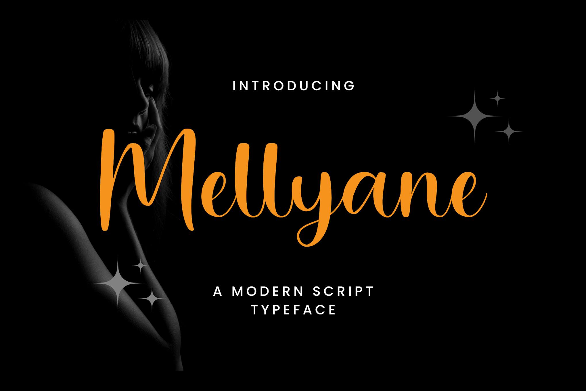 Mellyane – A Modern Script Typeface