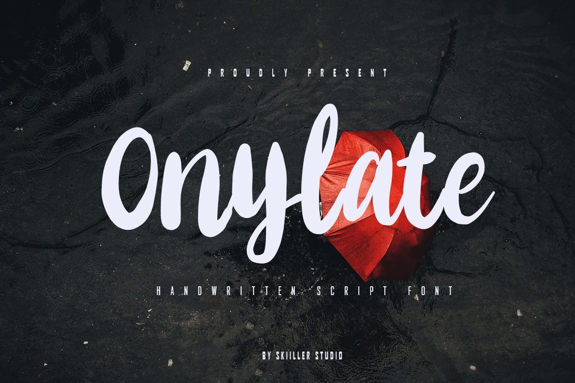 Onylate – Handwritten Script Font