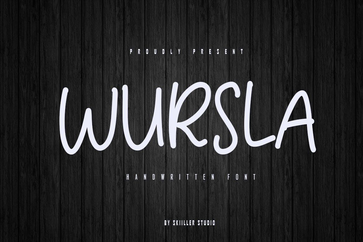 Wursla – Handwritten Font