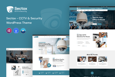 Sectox - CCTV & Security WordPress Theme 1.0.5